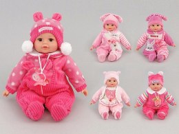 Lalka bobas 35cm z polskim dźwiękiem, śpiewa i mówi po polsku [mm:] 350 Adar (456730)