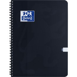 Notes (notatnik) czarny A4 80k. krata Oxford (400192076)