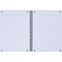 Notes (notatnik) czarny A4 80k. krata Oxford (400192076)