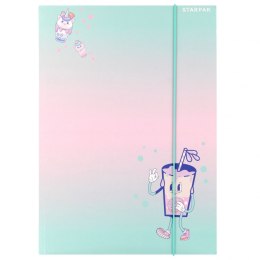 Teczka kartonowa na gumkę Bubble A4 mix Starpak (559725)