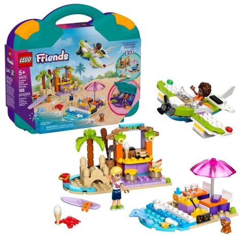 Klocki konstrukcyjne Friends Kreatywna walizka plażowa Lego (42672)