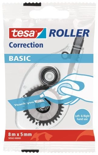 Korektor w taśmie (myszka) Basic 4x8 [mm*m] Tesa (58563-00000-00 TS)