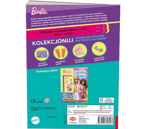 Książeczka edukacyjna Barbie™. Zabawa modą! Ameet (fla 1102) Książeczka edukacyjna Barbie™. Zabawa modą! Ameet (fla 1102)