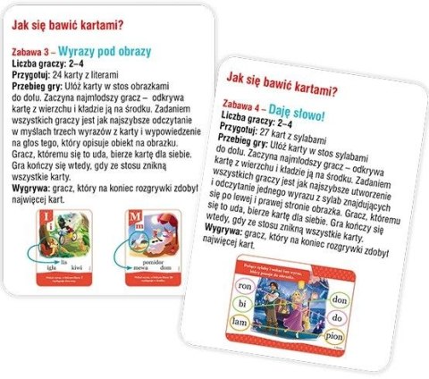 Książeczka edukacyjna Disney Uczy. Tworzę zdania i czytam. Karty Ameet (UEK 9301) Książeczka edukacyjna Disney Uczy. Tworzę zdania i czytam. Karty Ameet (UEK 9301)