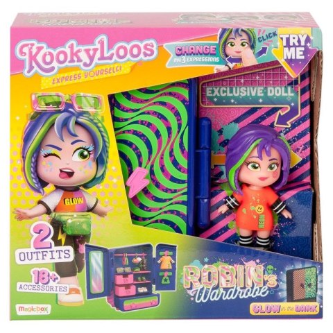 Lalka Kookyloos Robins Wardrobe PlaySet Orbico Sp. Z O.o. (PKLSP114IN50) Lalka Kookyloos Robins Wardrobe PlaySet Orbico Sp. Z O.o. (PKLSP114IN50)