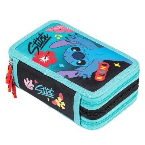 Piórnik STITCH MINT ALOHA POTRÓJNY St.Majewski (z wyposażnieniem) Piórnik STITCH MINT ALOHA POTRÓJNY St.Majewski (z wyposażnieniem)