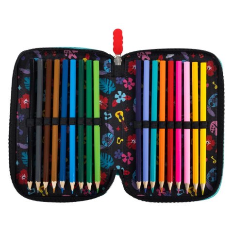 Piórnik STITCH MINT ALOHA POTRÓJNY St.Majewski (z wyposażnieniem) Piórnik STITCH MINT ALOHA POTRÓJNY St.Majewski (z wyposażnieniem)