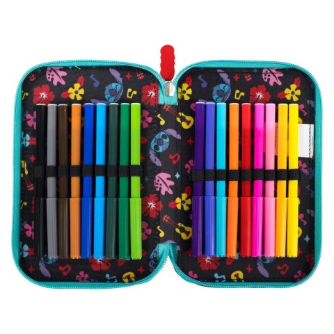 Piórnik STITCH MINT ALOHA POTRÓJNY St.Majewski (z wyposażnieniem) Piórnik STITCH MINT ALOHA POTRÓJNY St.Majewski (z wyposażnieniem)