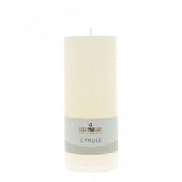 Świeca pieńkowa 6,3X15cm w kolorze Ivory KREMOWY JASNY Pavoncella (8720935400936)