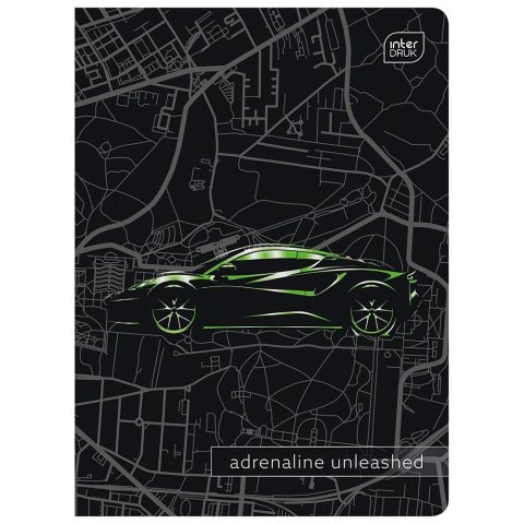 Zeszyt MIX A5 32k. 70g krata Interdruk (Boys)