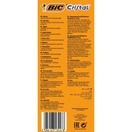 Długopis standardowy wkład niebieski 0,8mm Bic (872730)