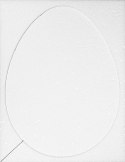 Ozdoba styropianowa jajko 250mm (290)