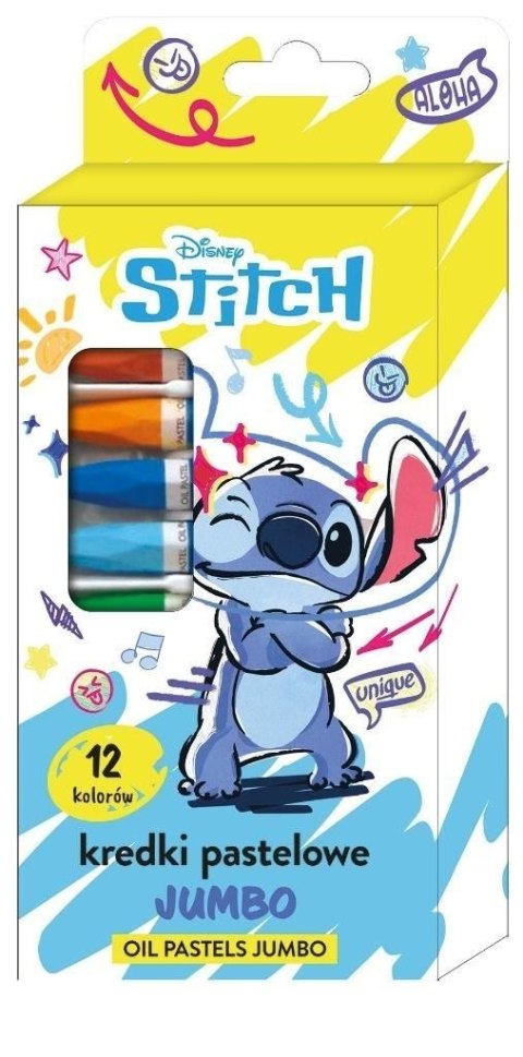 Pastele olejne Stitch 12 kol. Beniamin Pastele olejne Stitch 12 kol. Beniamin