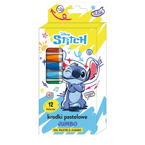 Pastele olejne Stitch 12 kol. Beniamin Pastele olejne Stitch 12 kol. Beniamin