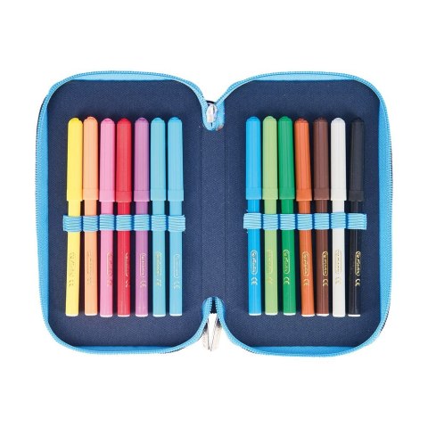 Piórnik Potrójny Cosmic Explorer 31 cz. Herlitz (400197093) Piórnik Potrójny Cosmic Explorer 31 cz. Herlitz (400197093)