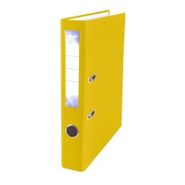 Segregator dźwigniowy A4/50 żółty 5905658801625 PETITTE OFFICE A4 50mm żółty Strigo (PO01625)