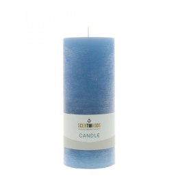 Świeca pieńkowa 6,3X15cm w kolorze Ocean niebieskie jasne śr. 60mm Pavoncella (8720935400950)
