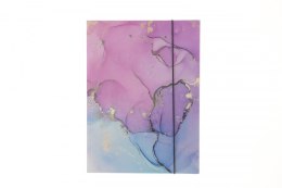 Teczka kartonowa na gumkę 1 kolekcja GOLD A4 mix VauPe (302/98)