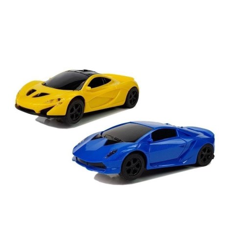 Tor wyścigowy ogromny tor 2 pętle 1:43 autka pilot 1020cm światła Lean (7625)