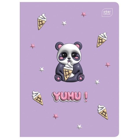 Zeszyt A5 16k. 70g linia kolor Interdruk