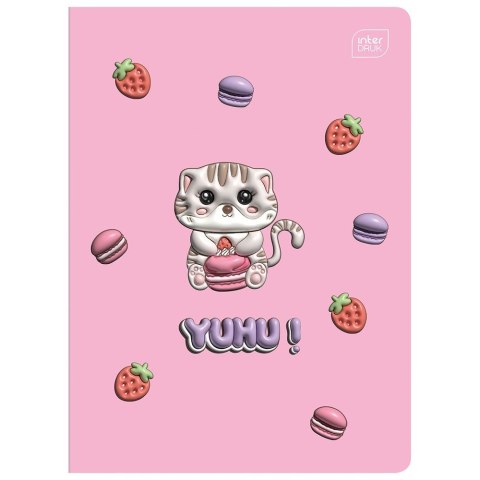 Zeszyt A5 16k. 70g trzy linie Interdruk