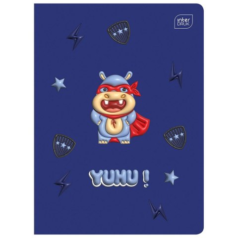 Zeszyt A5 16k. 70g trzy linie Interdruk