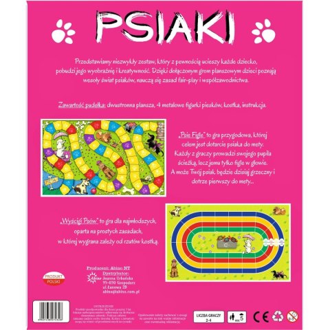 Gra planszowa PSIE FIGLE Abino Gra planszowa PSIE FIGLE Abino