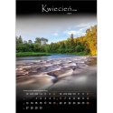Kalendarz ścienny TAJEMNICZE BIESZCZADY WIELOPLANSZOWY 330mm x 500mm Jotan (WP127)