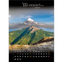 Kalendarz ścienny TAJEMNICZE BIESZCZADY WIELOPLANSZOWY 330mm x 500mm Jotan (WP127)