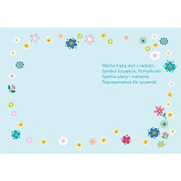 Kartka składana SŁON Z PREZENTAMI B6 Henry (5905701484416)