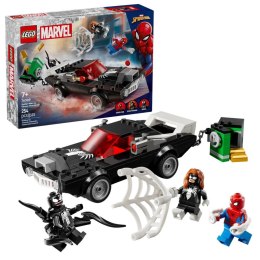 Klocki konstrukcyjne Marvel Super Heroes Spider-Man kontra muscle car Venoma Lego (76309)