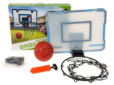 Kosz (obręcz) zestaw do koszykówki z licznikiem punktów Adar (619760)