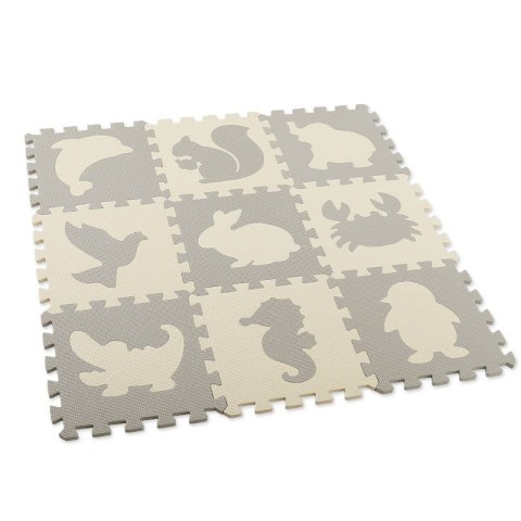Mata dla malucha Puzzle Mata piankowa zwierzęta 9 elementów Lean (23028)