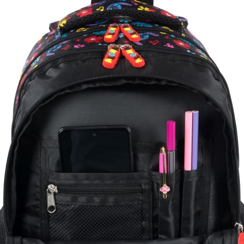 Plecak STITCH Black ALOHA 4 KOMORY St.Majewski (bpl-58) Plecak STITCH Black ALOHA 4 KOMORY St.Majewski (bpl-58)