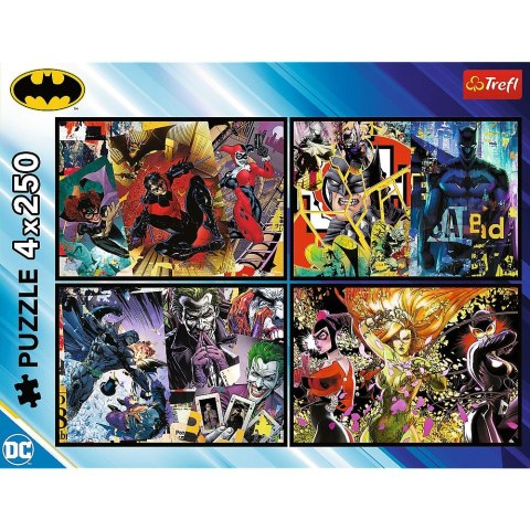 Puzzle Batman 4x250 el. Trefl (13310)