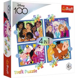 Puzzle Wesoły świat Disneya Trefl (34618)