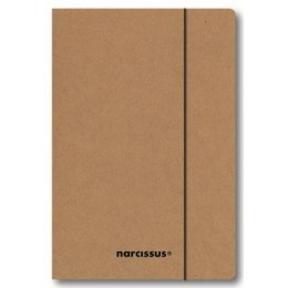 Teczka do podpisu eco A4 szara tektura Narcissus