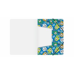 Teczka plastikowa na gumkę FOOTBALL A4 mix Biurfol (TGN-A4-34)