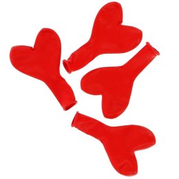 Balon kształty serca SERCA czerwony 4 szt Arpex (K467)