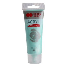 Farba akrylowa perłowy kolor: zielona 75ml Happy Color (HA 7370 0075-051)