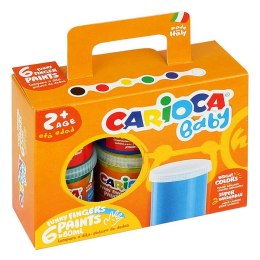Farba do malowania palcami 80ml 6 kolor. Carioca (KO023)