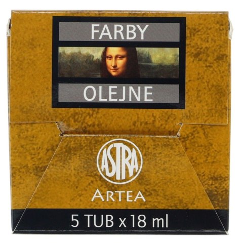 Farba olejna kolor: biały tytanowy 18ml 1 kolor. Artea (83410946) Farba olejna kolor: biały tytanowy 18ml 1 kolor. Artea (83410946)