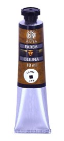 Farba olejna kolor: biały tytanowy 18ml 1 kolor. Artea (83410946) Farba olejna kolor: biały tytanowy 18ml 1 kolor. Artea (83410946)