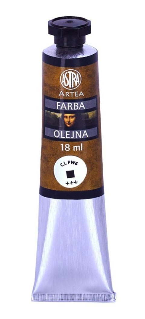 Farba olejna kolor: biały tytanowy 18ml 1 kolor. Artea (83410946) Farba olejna kolor: biały tytanowy 18ml 1 kolor. Artea (83410946)