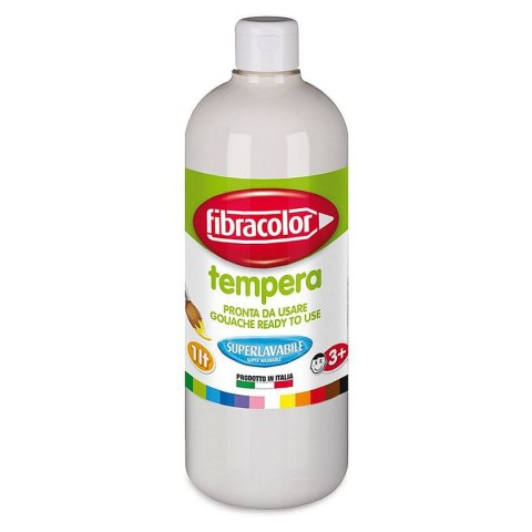 Farba tempera 1L Gluten Free kolor: biały 1000ml Fibracolor Farba tempera 1L Gluten Free kolor: biały 1000ml Fibracolor