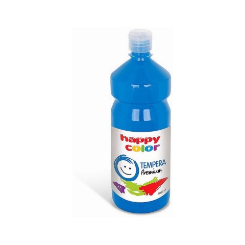 Farba tempera HAPPY COLOR kolor: błękitny 1000ml Happy Color (HA3300 1000-30)