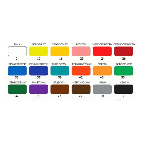 Farba tempera kolor: brązowy ciemny 1000ml 1 kolor. Happy Color (HA 3310 1000-75)