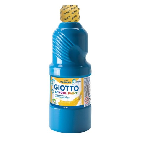 Farba tempera kolor: cyan 500ml 1 kolor. Giotto (535315)
