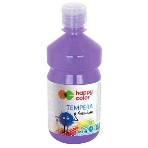 Farba tempera kolor: lawendowy 500ml 1 kolor. Happy Color (HA 3310 0500-62)