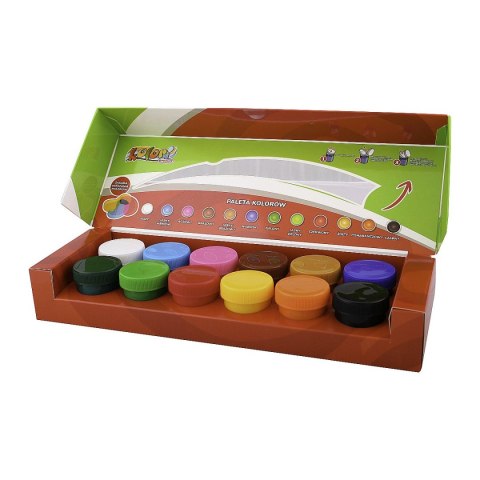 Farby plakatowe KOLORI kolor: mix 20ml 12 kolor. Penmate (TT6580) Farby plakatowe KOLORI kolor: mix 20ml 12 kolor. Penmate (TT6580)